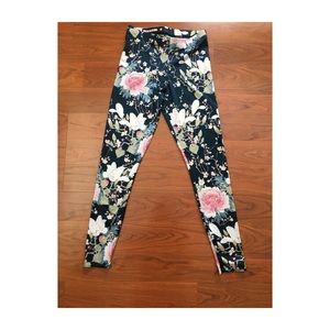 BlackMilk Clothing Konson Flowers Leggings